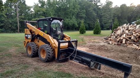 youtube videos about skid steer log splitters|best skid steer splitter attachments.